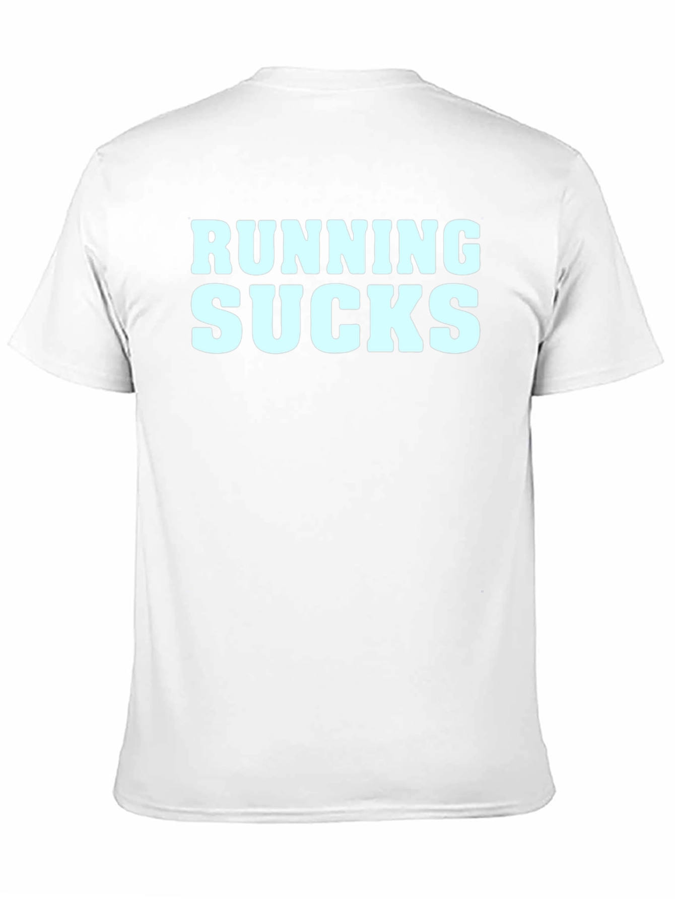 Funny Running Sucks Graphic T-Shirt