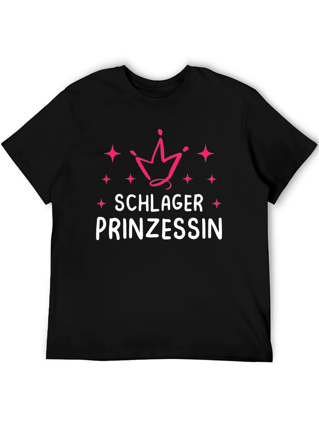 Schlager Prinzessin Black T-Shirt