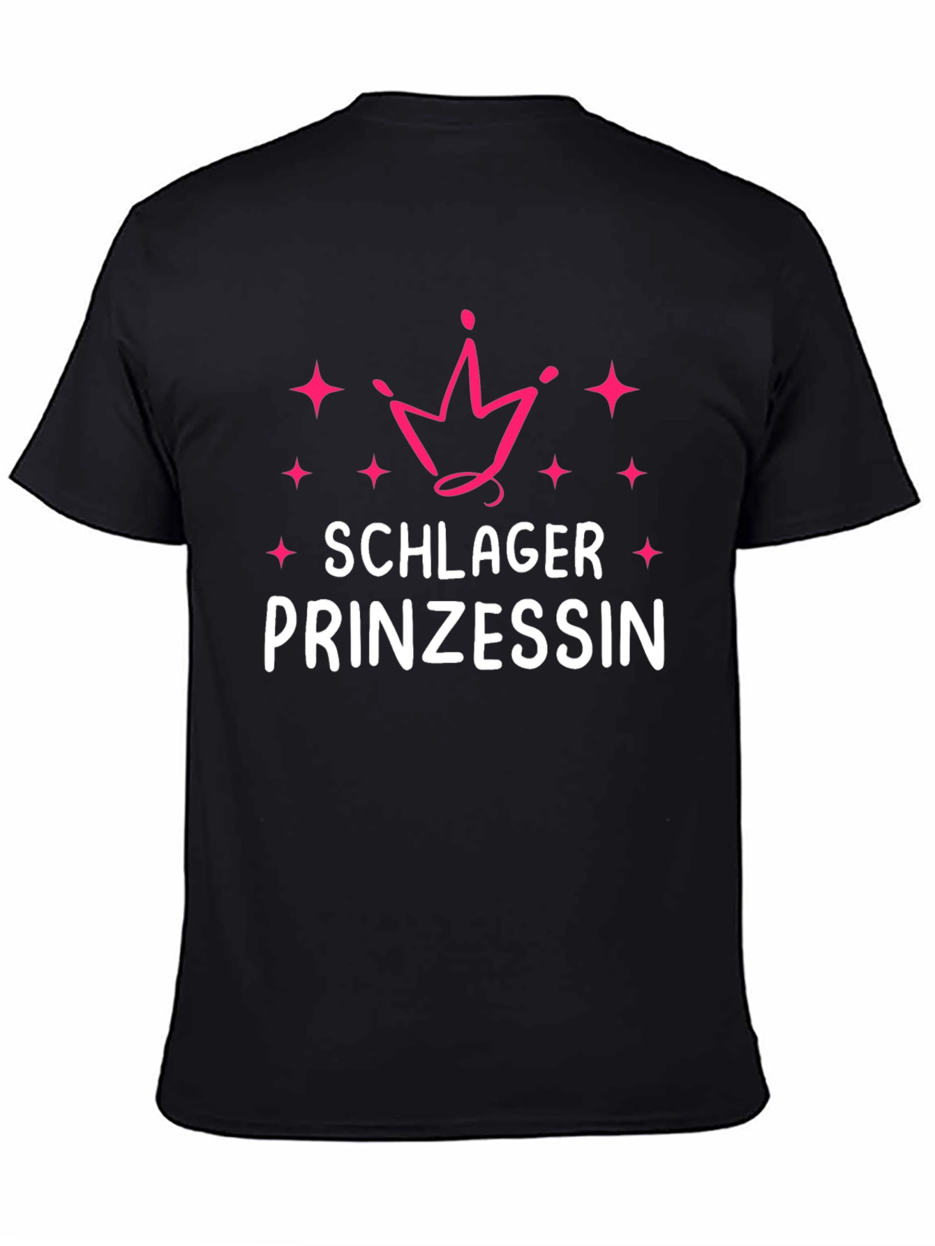 Schlager Prinzessin Black T-Shirt