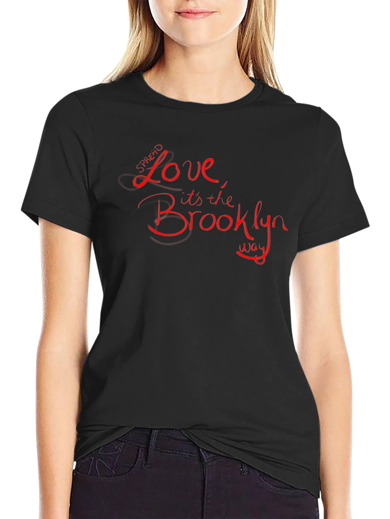 Spread Love Brooklyn Way Graphic Tee