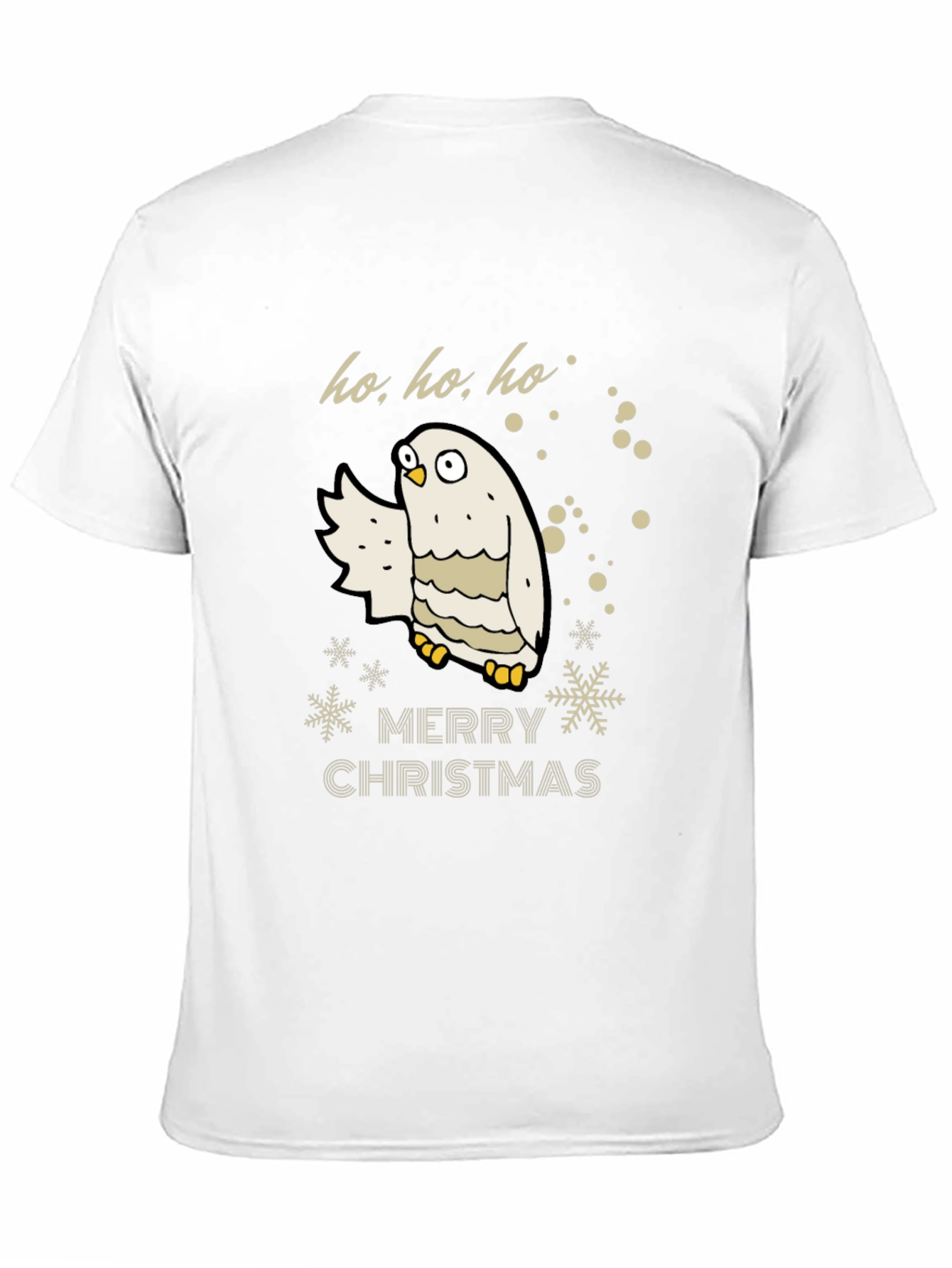 Ho Ho Ho Owl Christmas T-Shirt