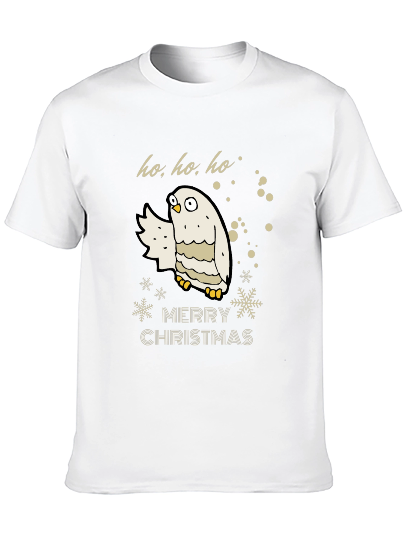 Ho Ho Ho Owl Christmas T-Shirt