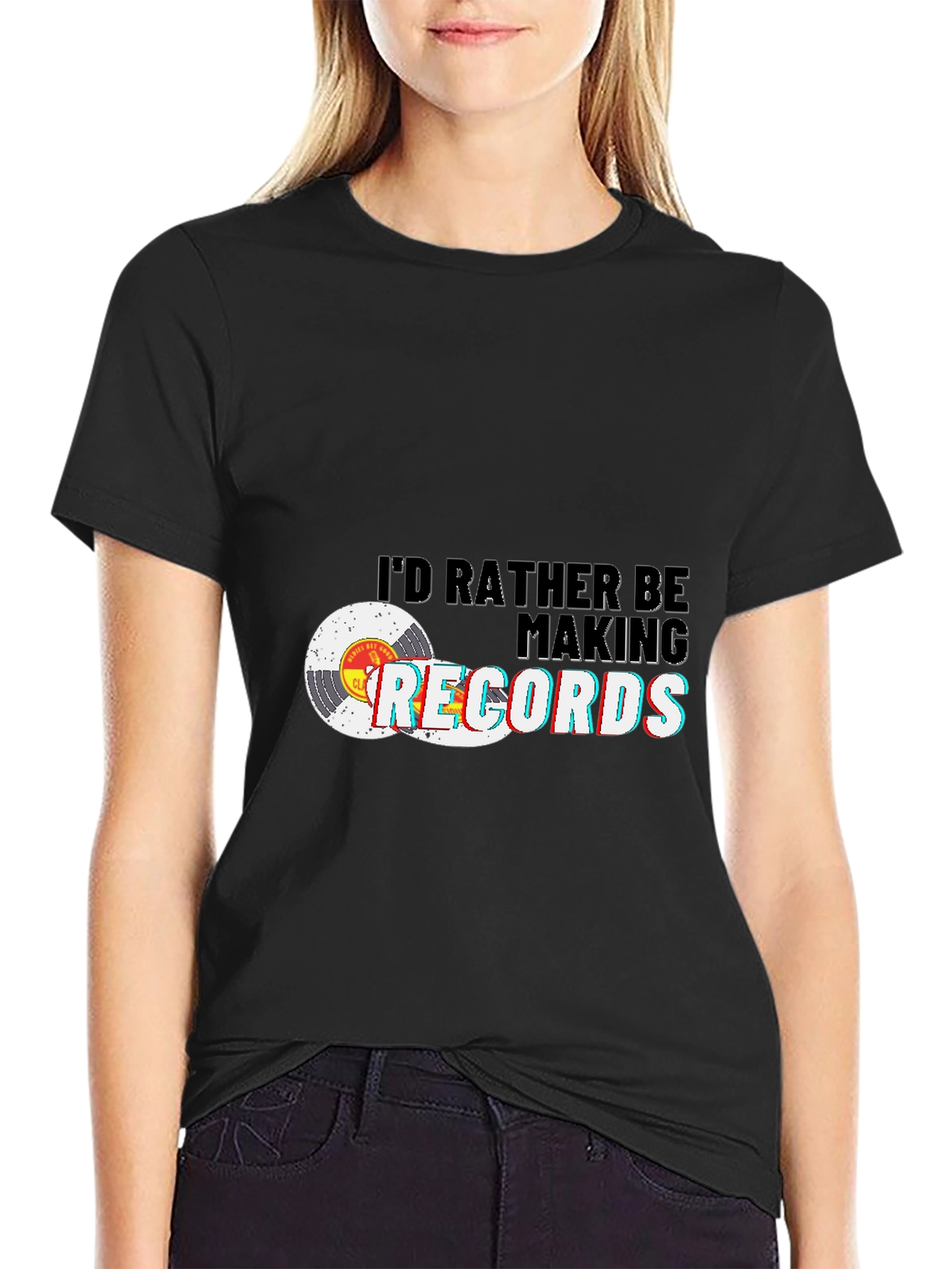 Id Rather Be Making Records T-Shirt