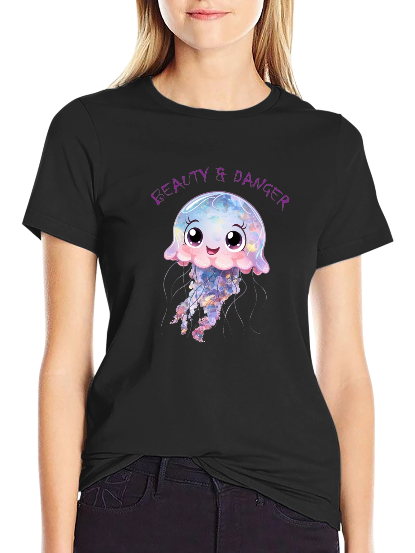Beauty and Danger Jellyfish Graphic Tee