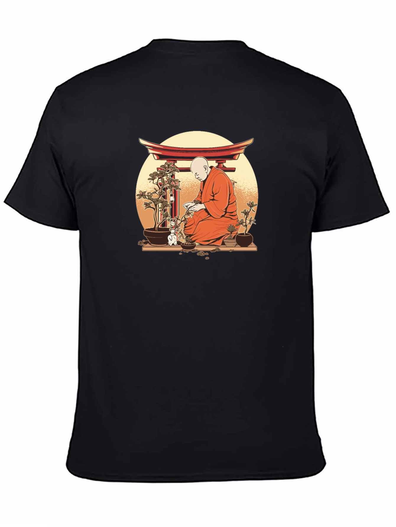 Zen Monk Bonsai T-Shirt