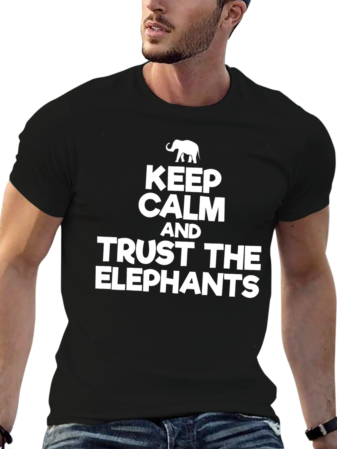 Keep Calm and Trust the Elephants T-Shirt