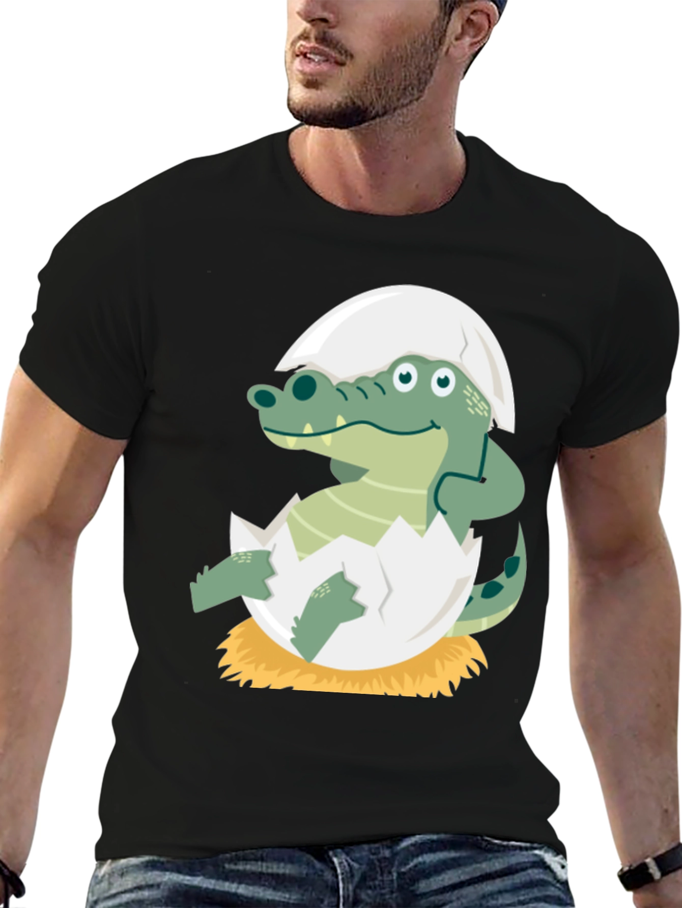 Cute Crocodile Hatching T-Shirt