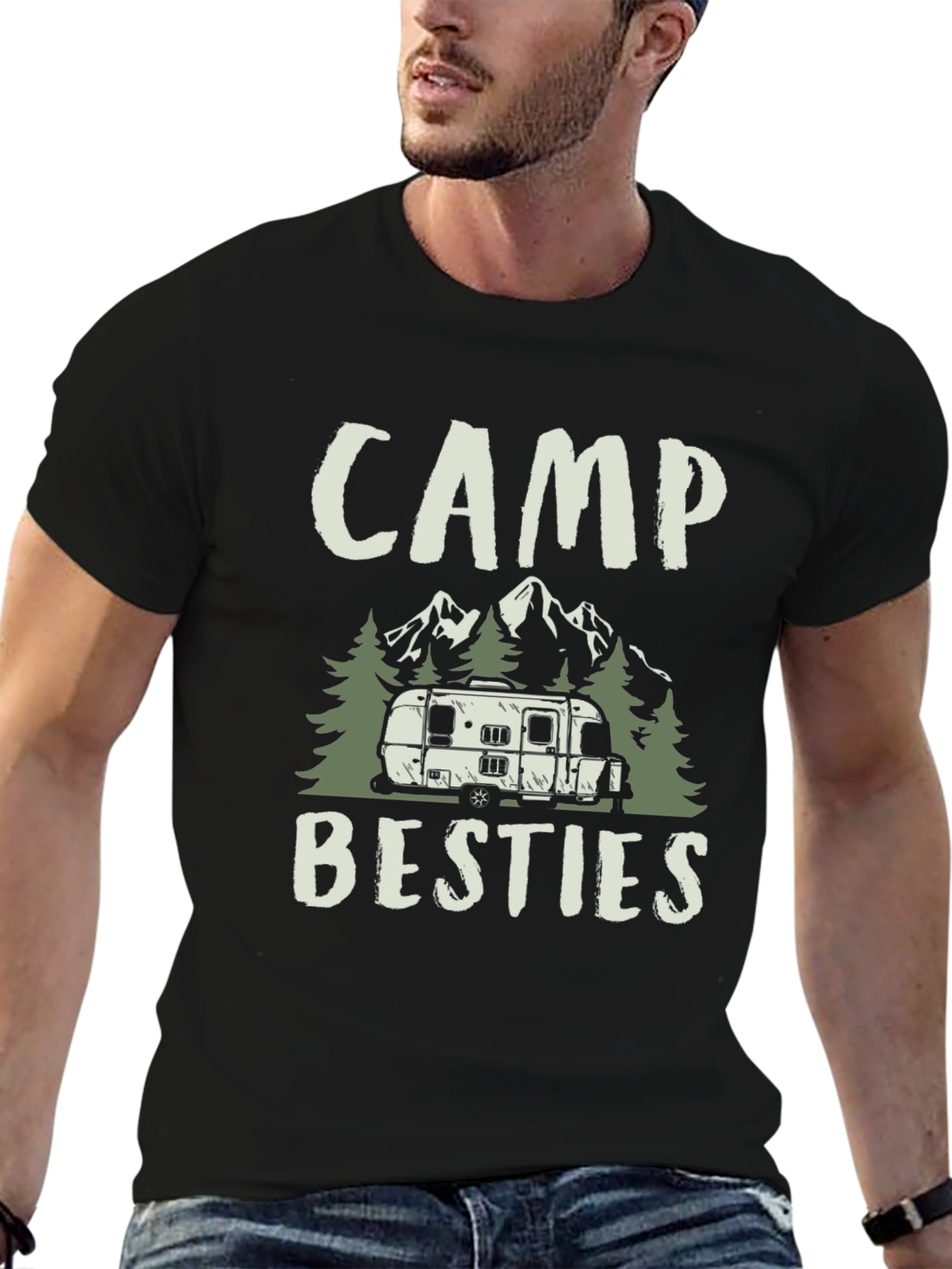 Camp Besties Graphic T-Shirt - Adventure Ready Tee