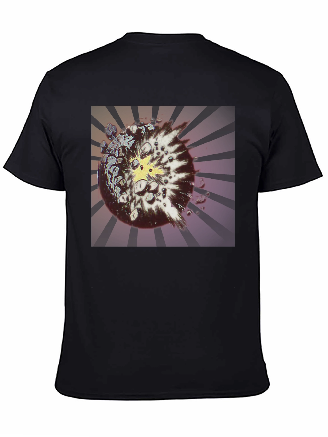 Exploding Planet Graphic T-Shirt