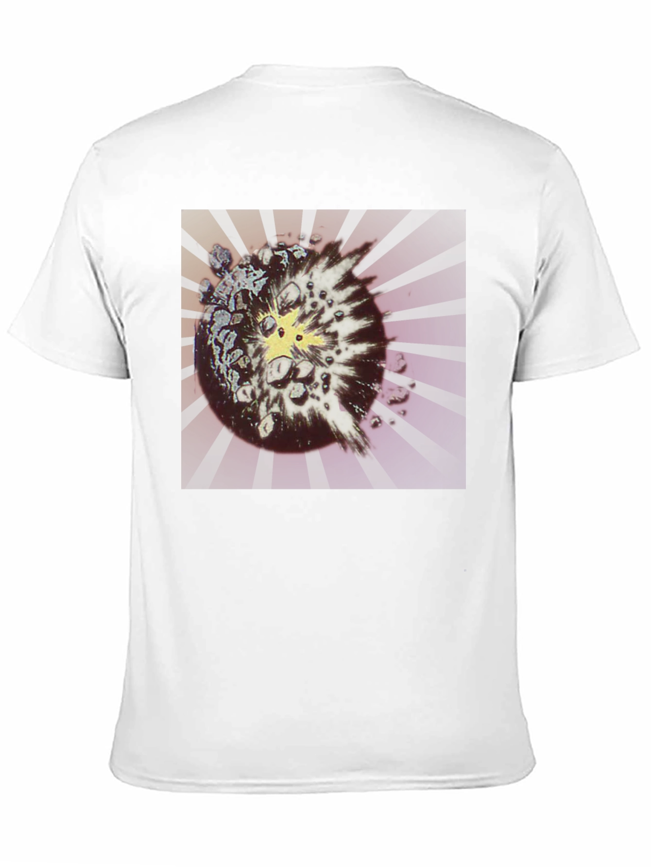 Exploding Planet Graphic T-Shirt