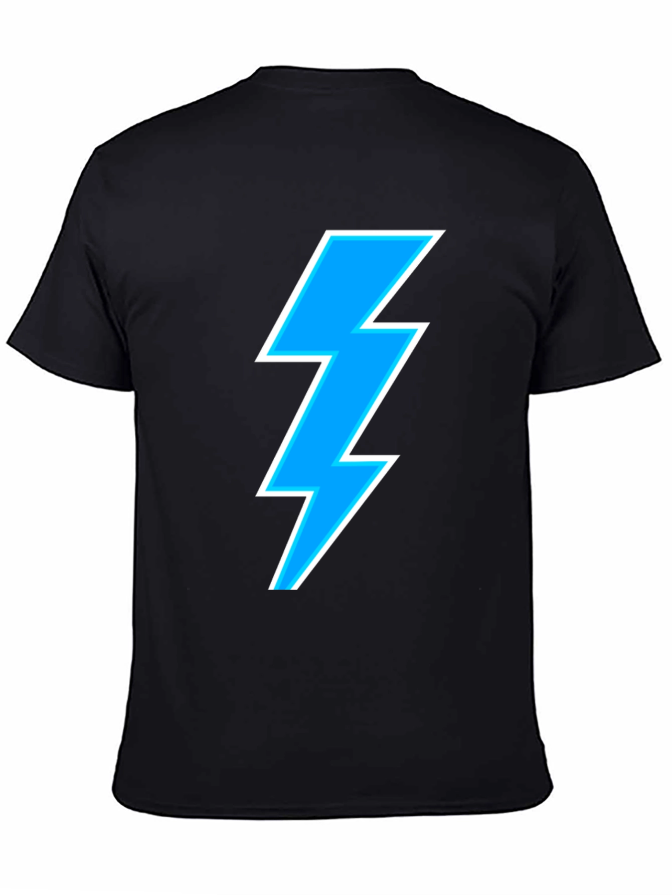 Lightning Bolt Graphic T-Shirt - Modern Design