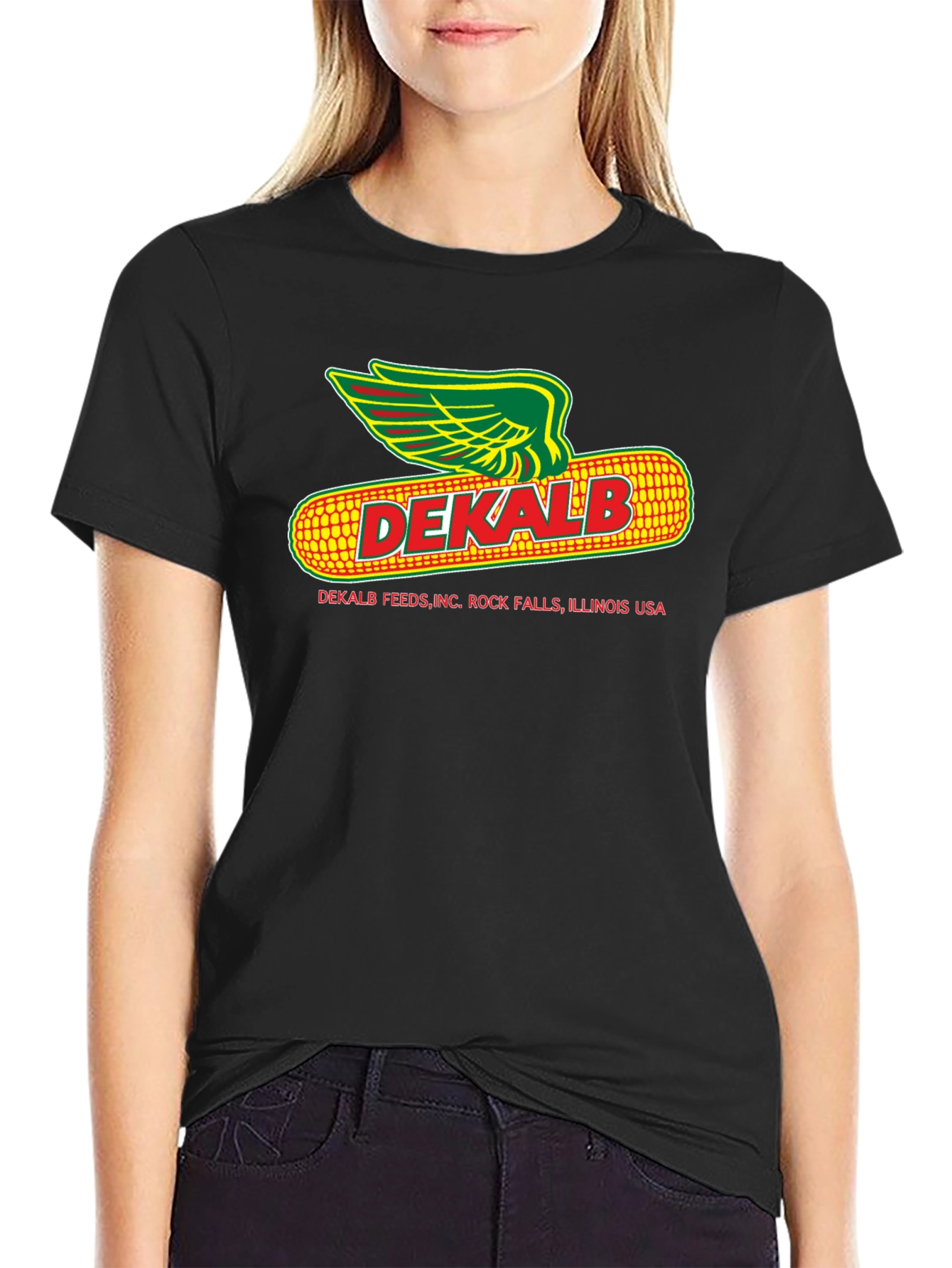 Dekalb Feeds Black T-Shirt