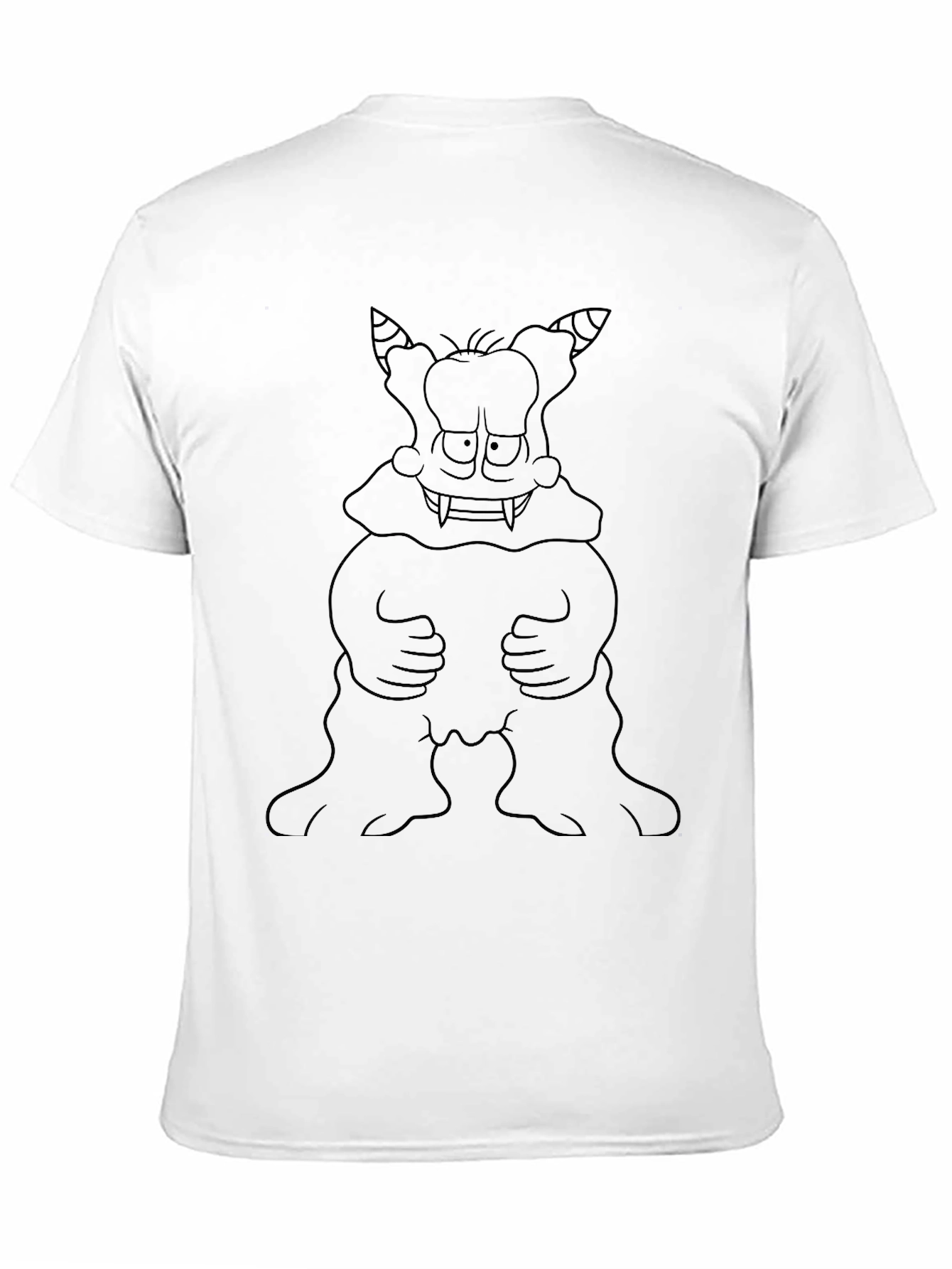 Monster Graphic Black T-Shirt