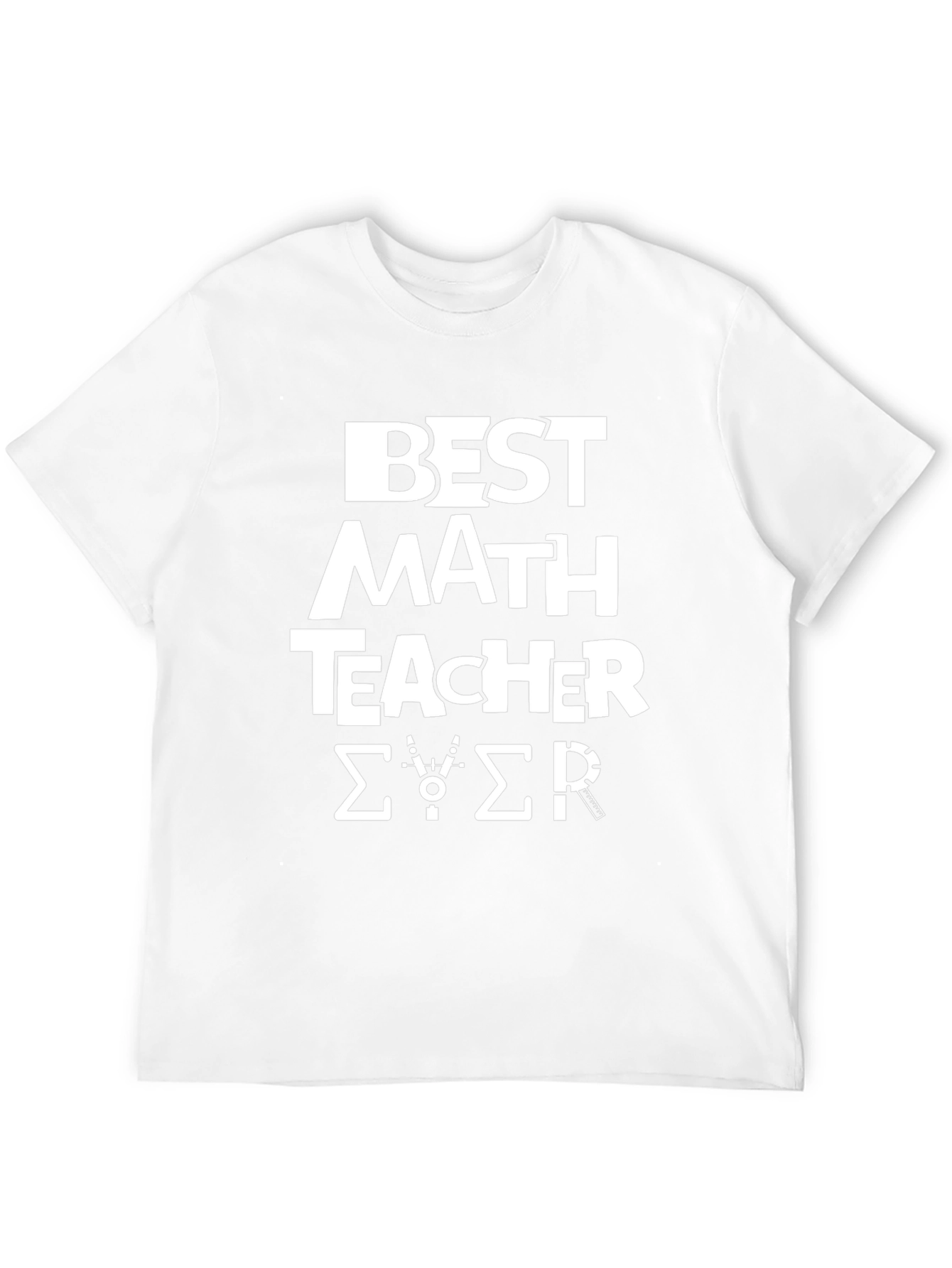Best Math Teacher Ever Black T-Shirt