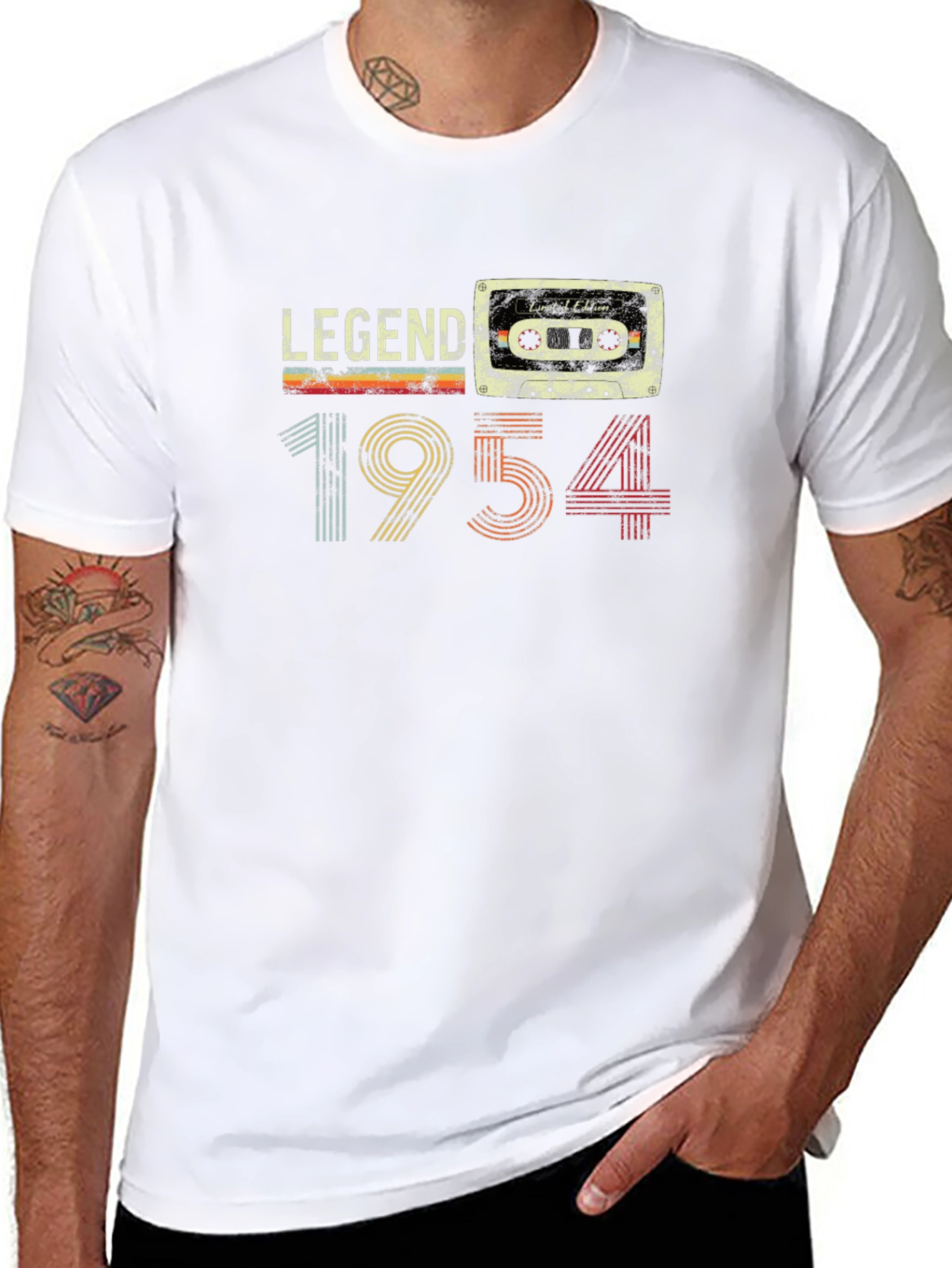 Legend 1954 Cassette Tape Graphic T-Shirt