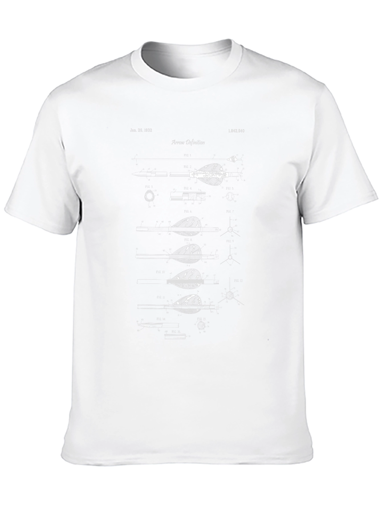 Arrow Definition Graphic Print Black T-Shirt