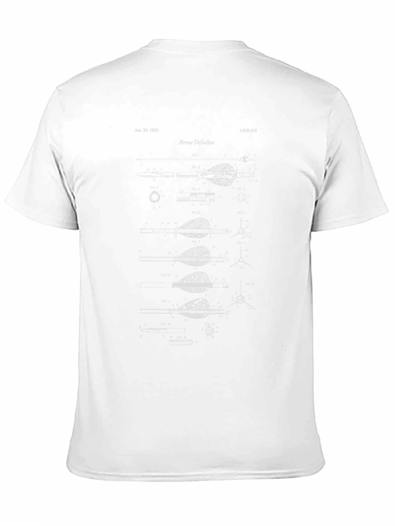 Arrow Definition Graphic Print Black T-Shirt