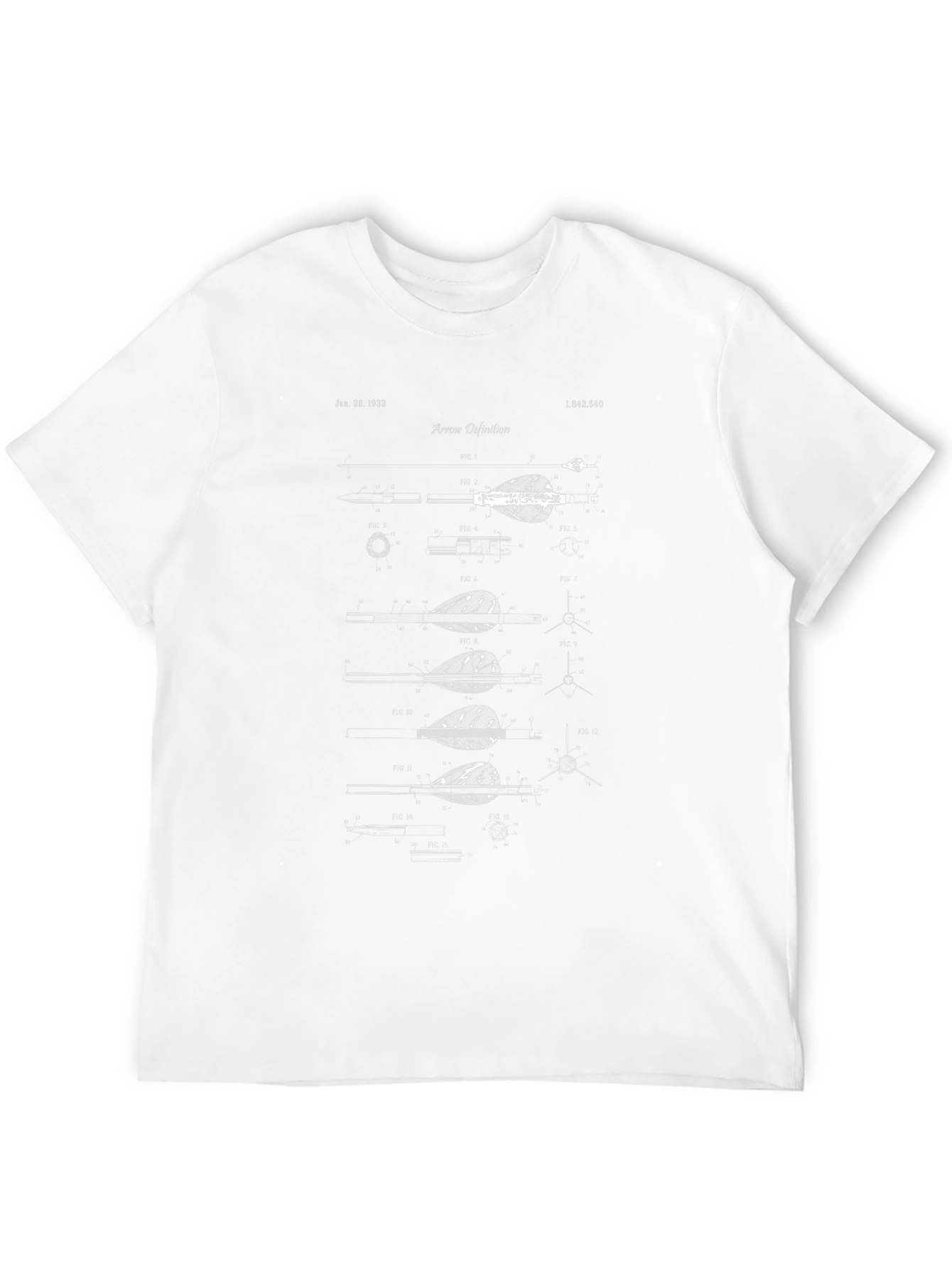 Arrow Definition Graphic Print Black T-Shirt