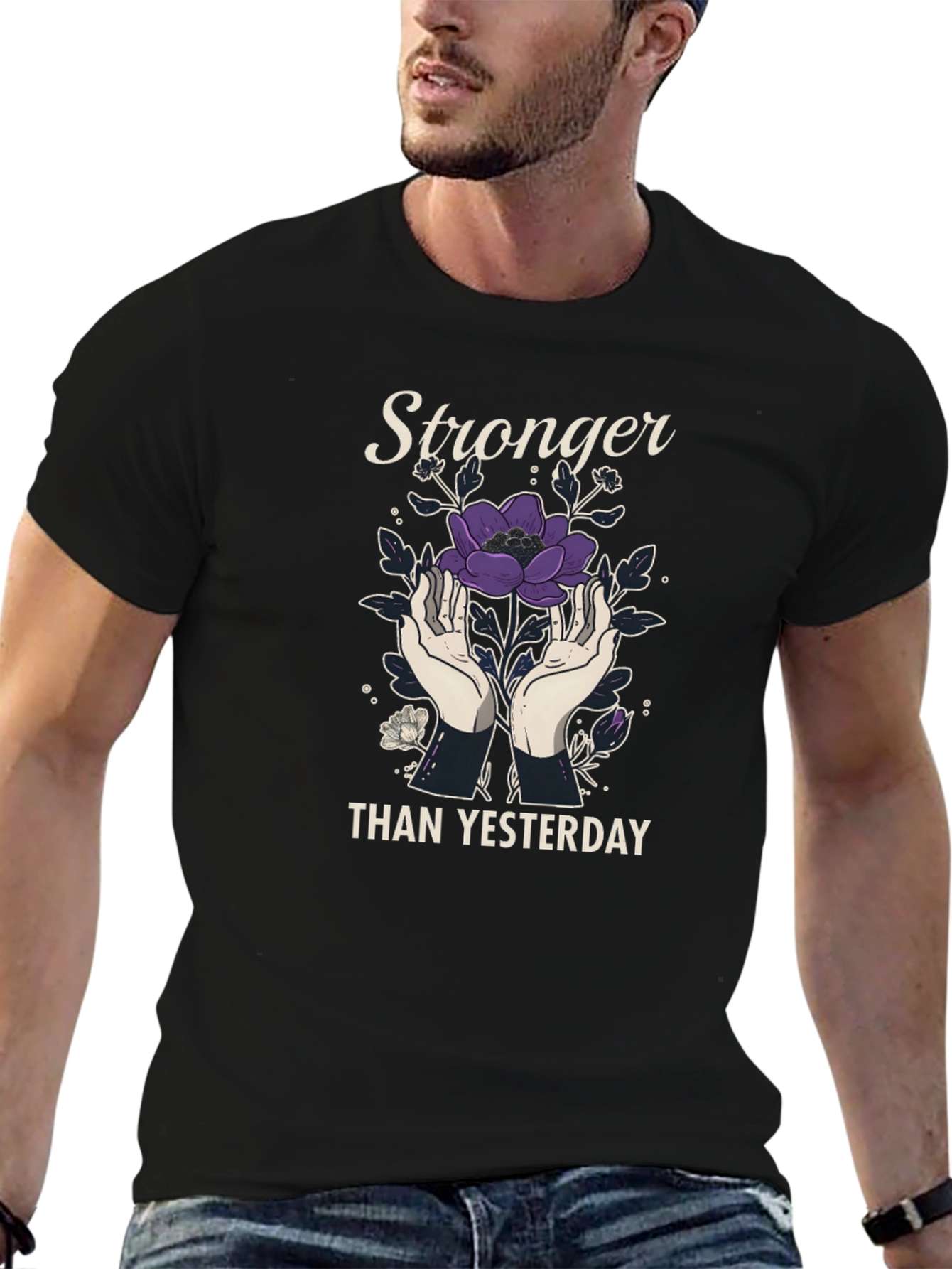 Stronger Than Yesterday Graphic Tee