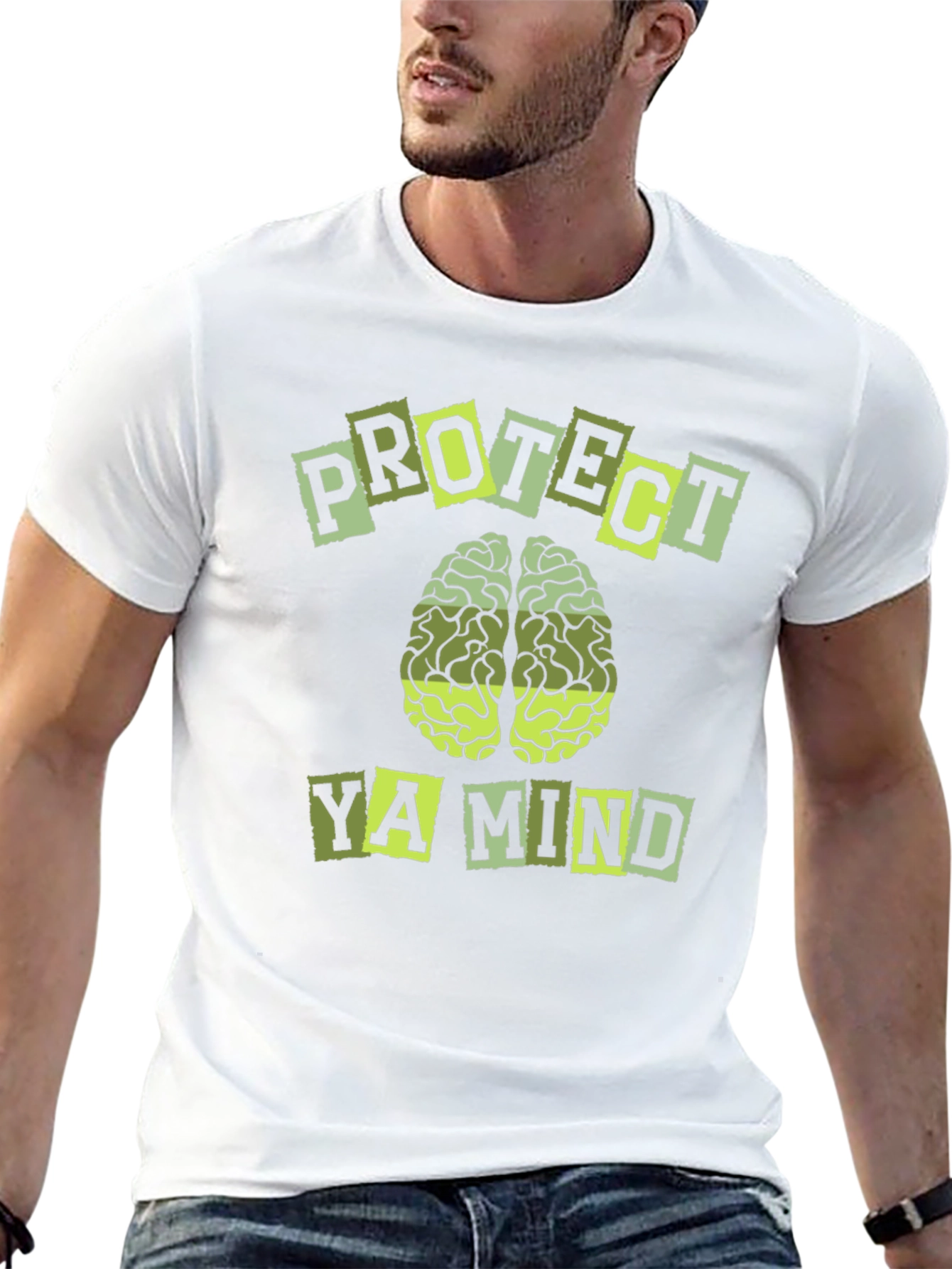 Protect Ya Mind Graphic Tee - Black