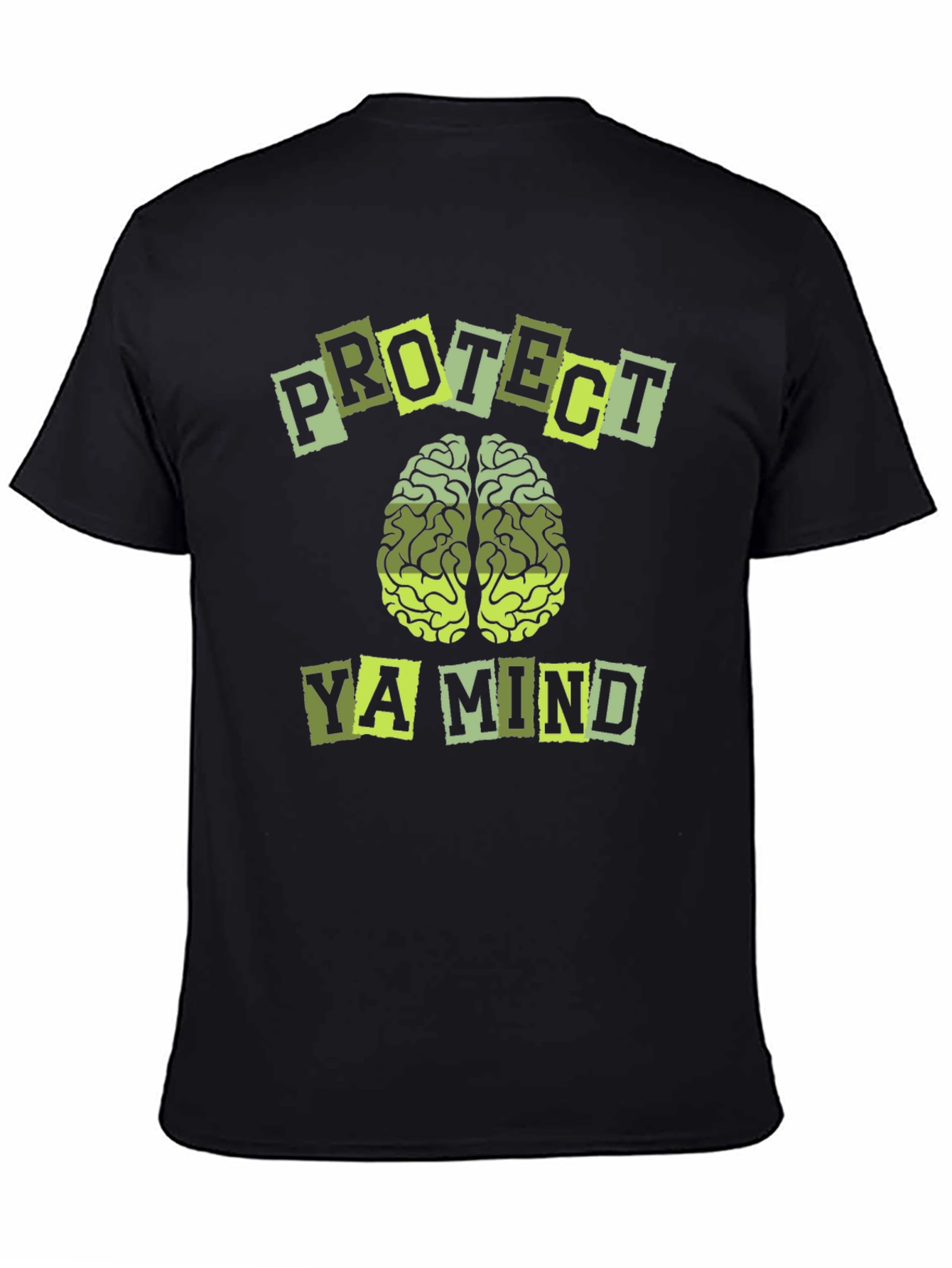 Protect Ya Mind Graphic Tee - Black