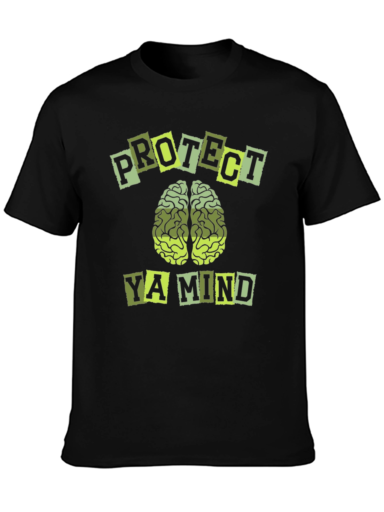 Protect Ya Mind Graphic Tee - Black