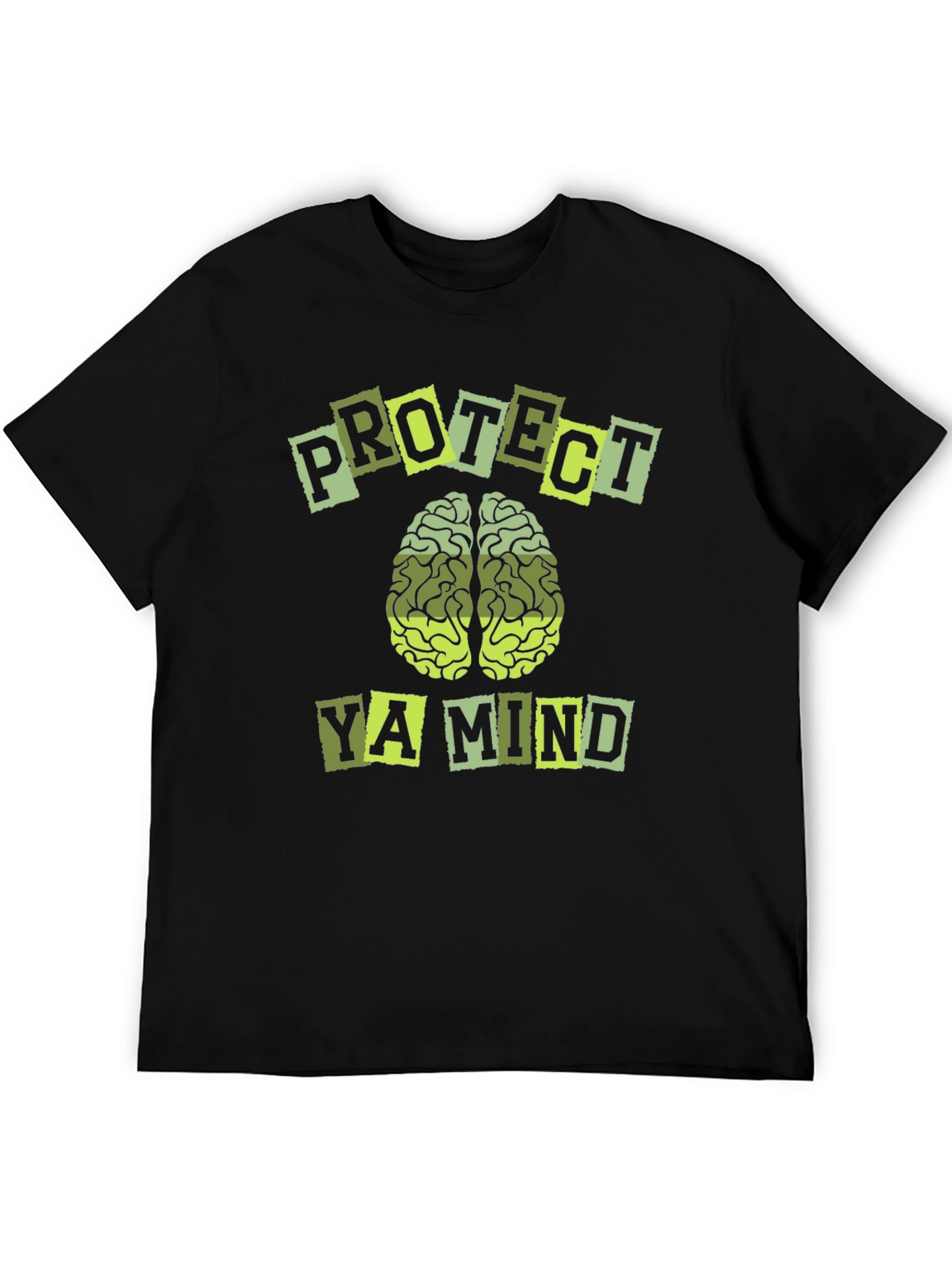 Protect Ya Mind Graphic Tee - Black