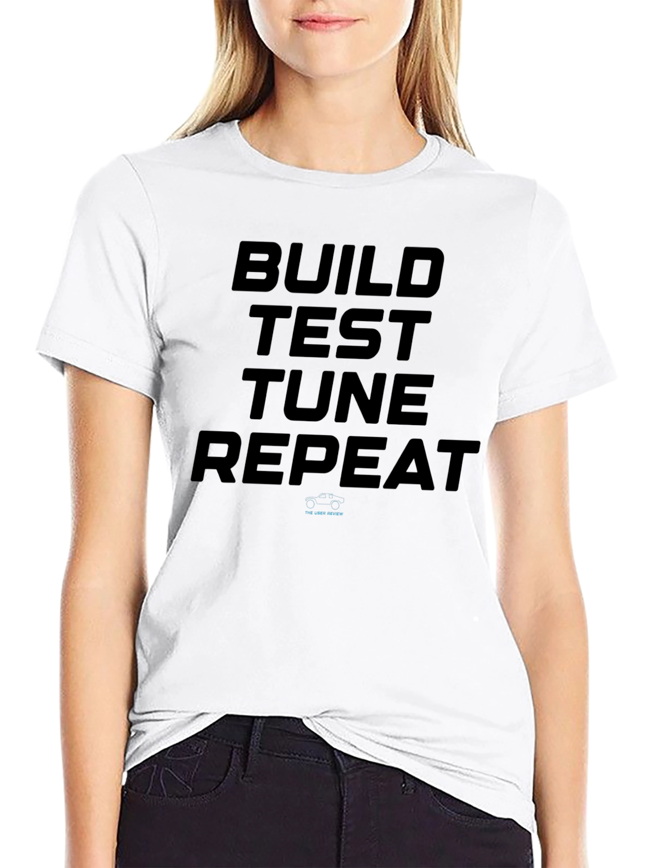 Build Test Tune Repeat Graphic Tee