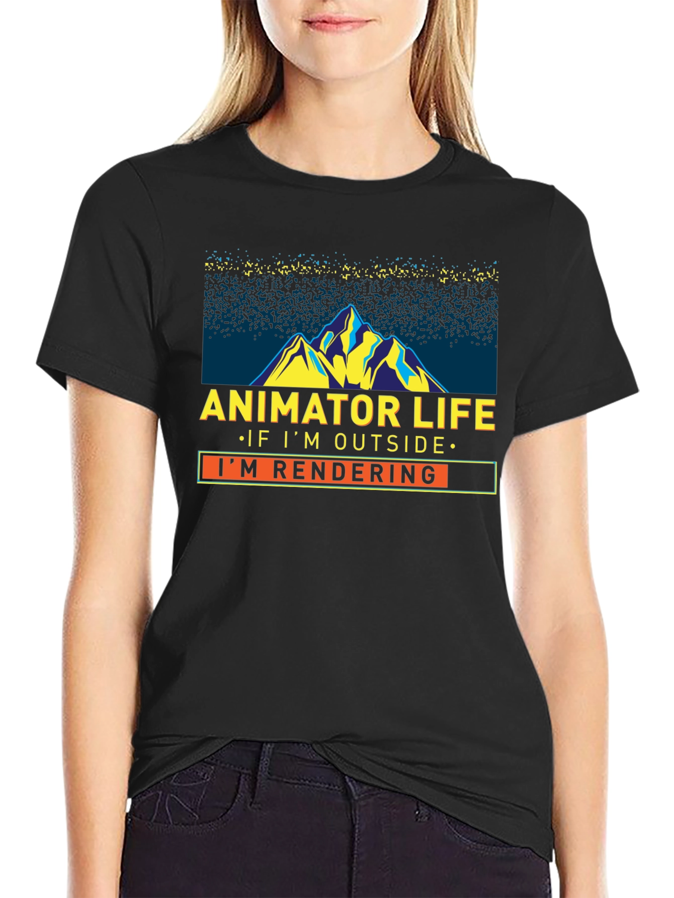 Animator Life Rendering T-Shirt