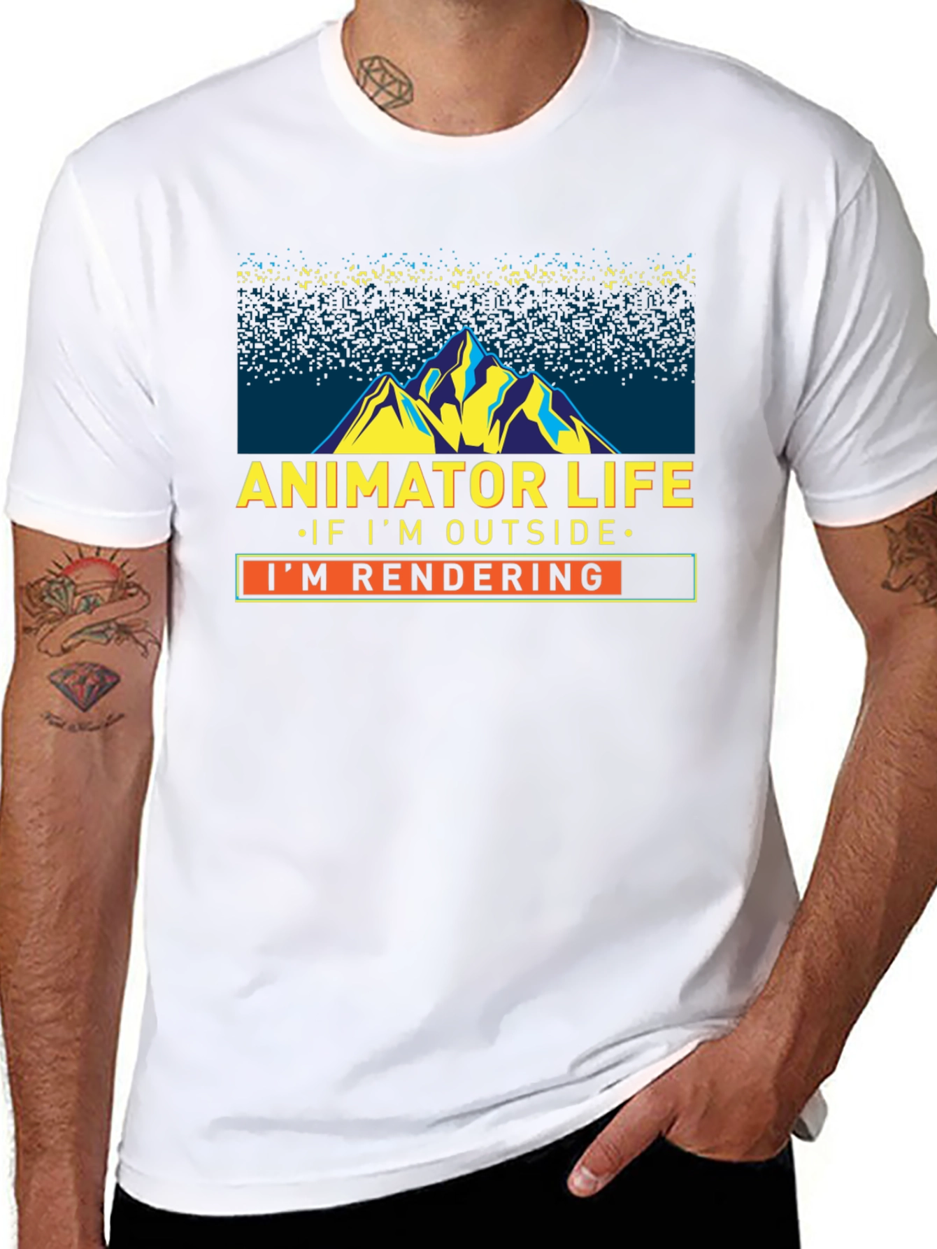 Animator Life Rendering T-Shirt