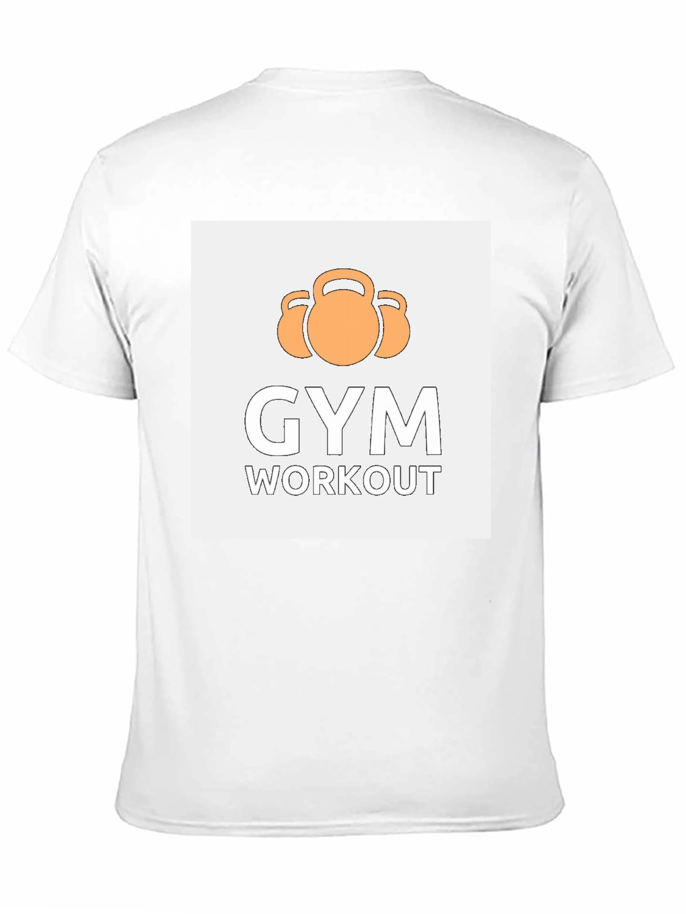 Gym Workout T-Shirt - Kettlebell Design