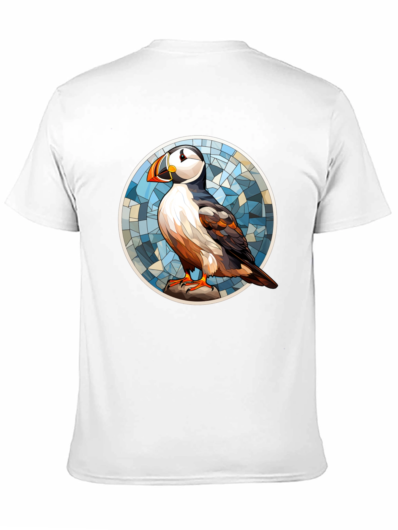 Puffin Graphic Tee - Coastal Bird Design