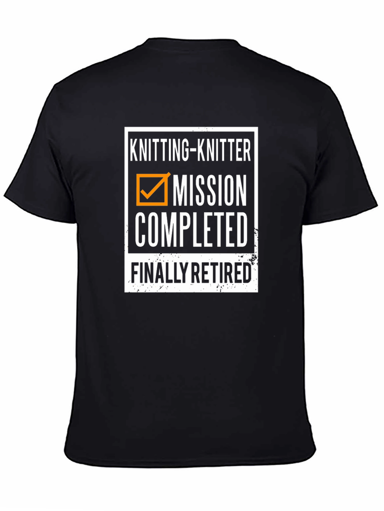 Knitting-Knitter Mission Completed T-Shirt