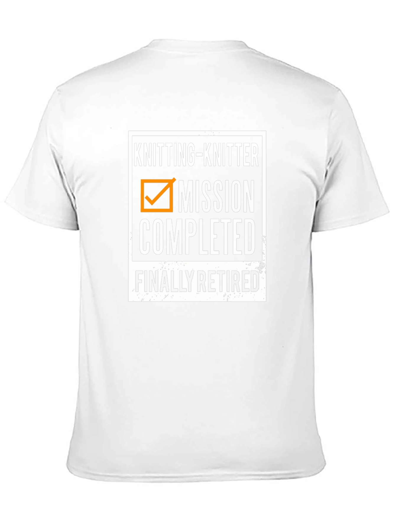 Knitting-Knitter Mission Completed T-Shirt