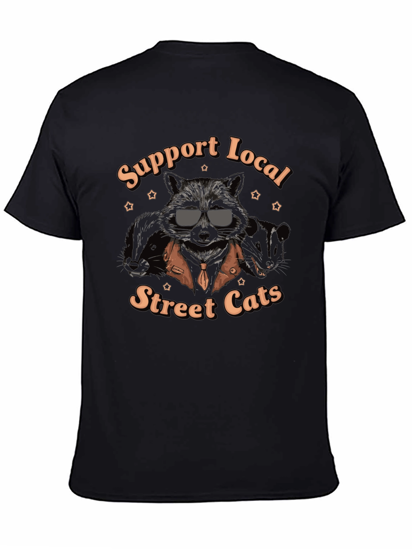 Support Local Street Cats Graphic Tee