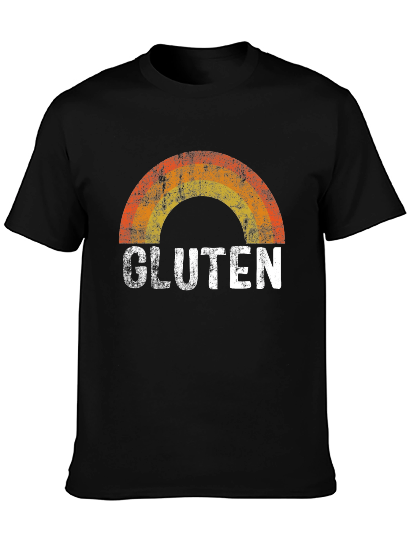 Gluten Rainbow Graphic Tee