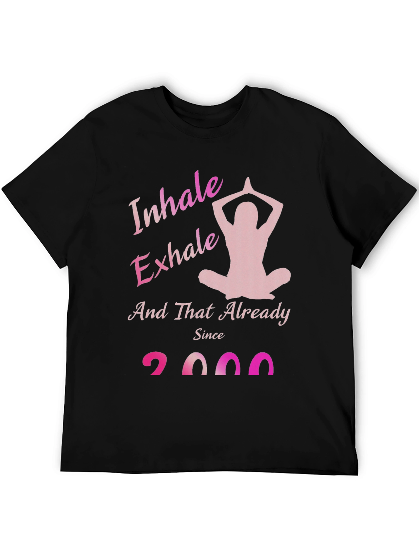Inhale Exhale Yoga Pose T-Shirt - Since 2000