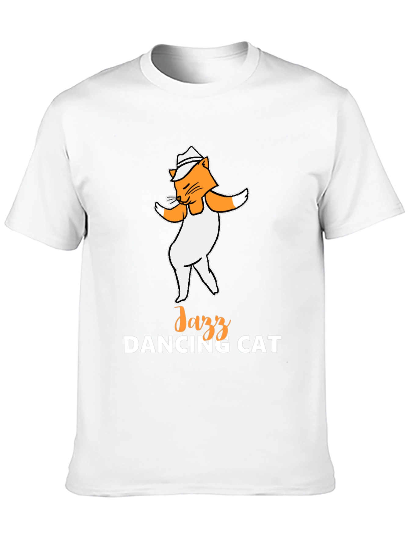 Jazz Dancing Cat T-Shirt - Cool Graphic Tee