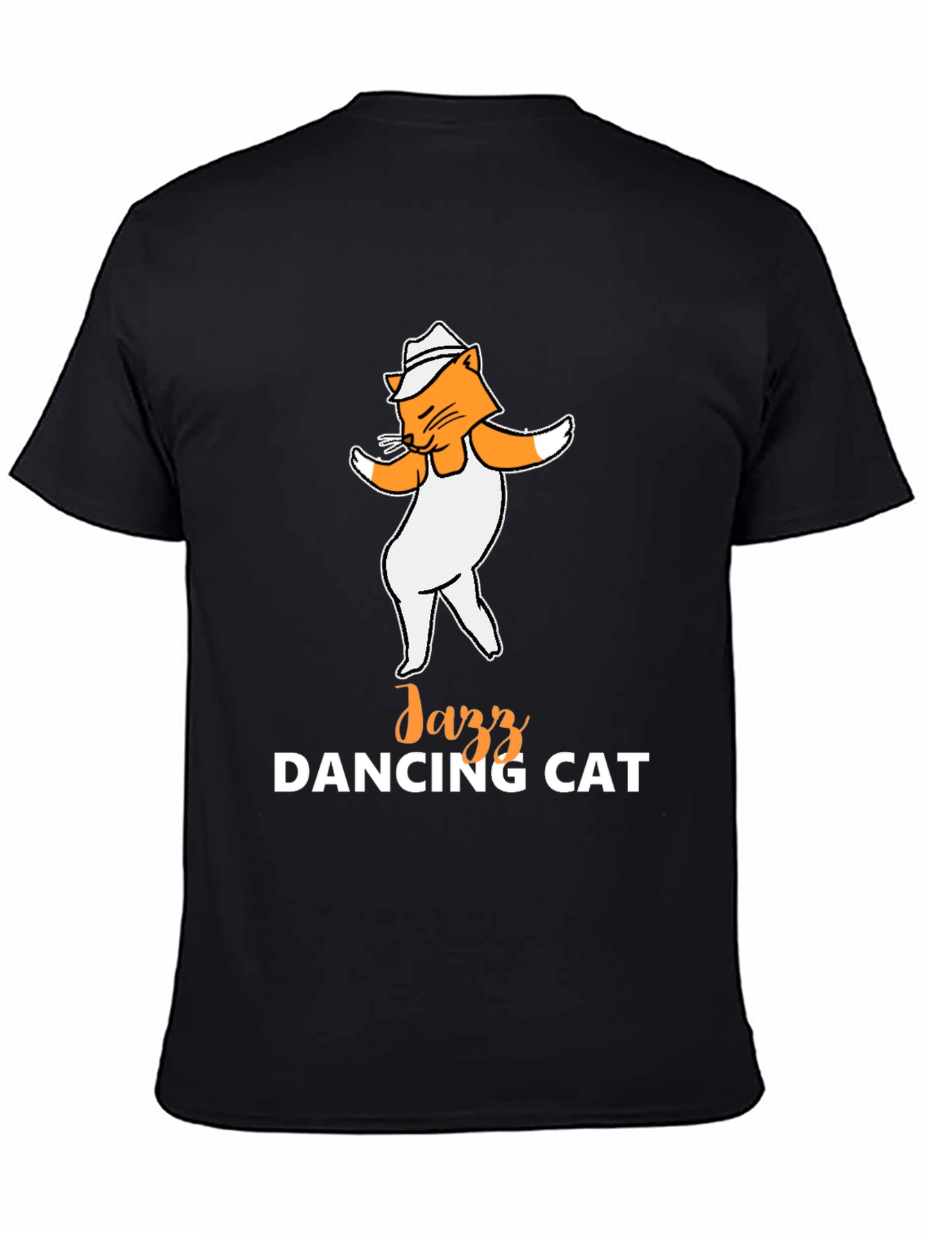 Jazz Dancing Cat T-Shirt - Cool Graphic Tee