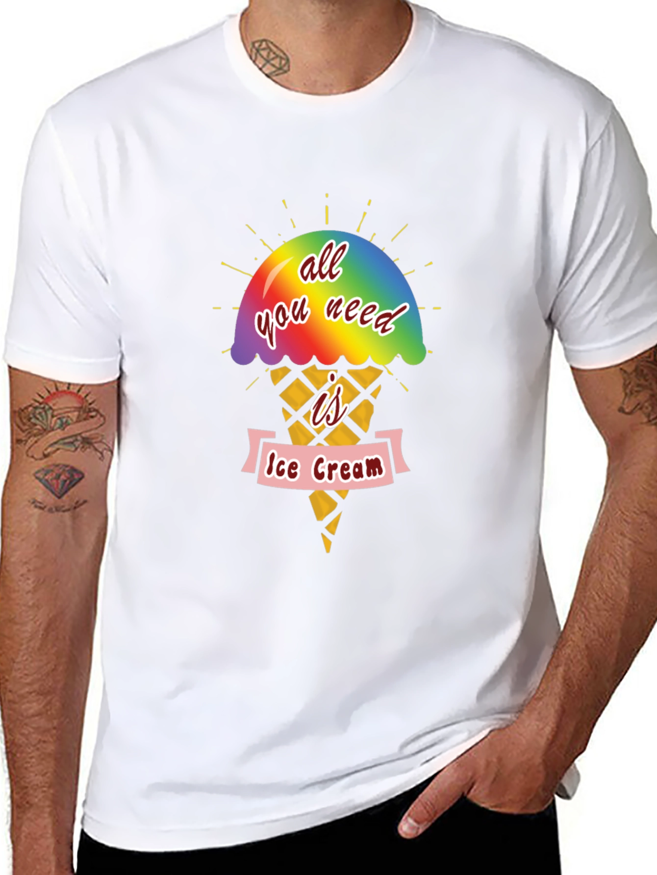 All You Need Is Ice Cream T-Shirt