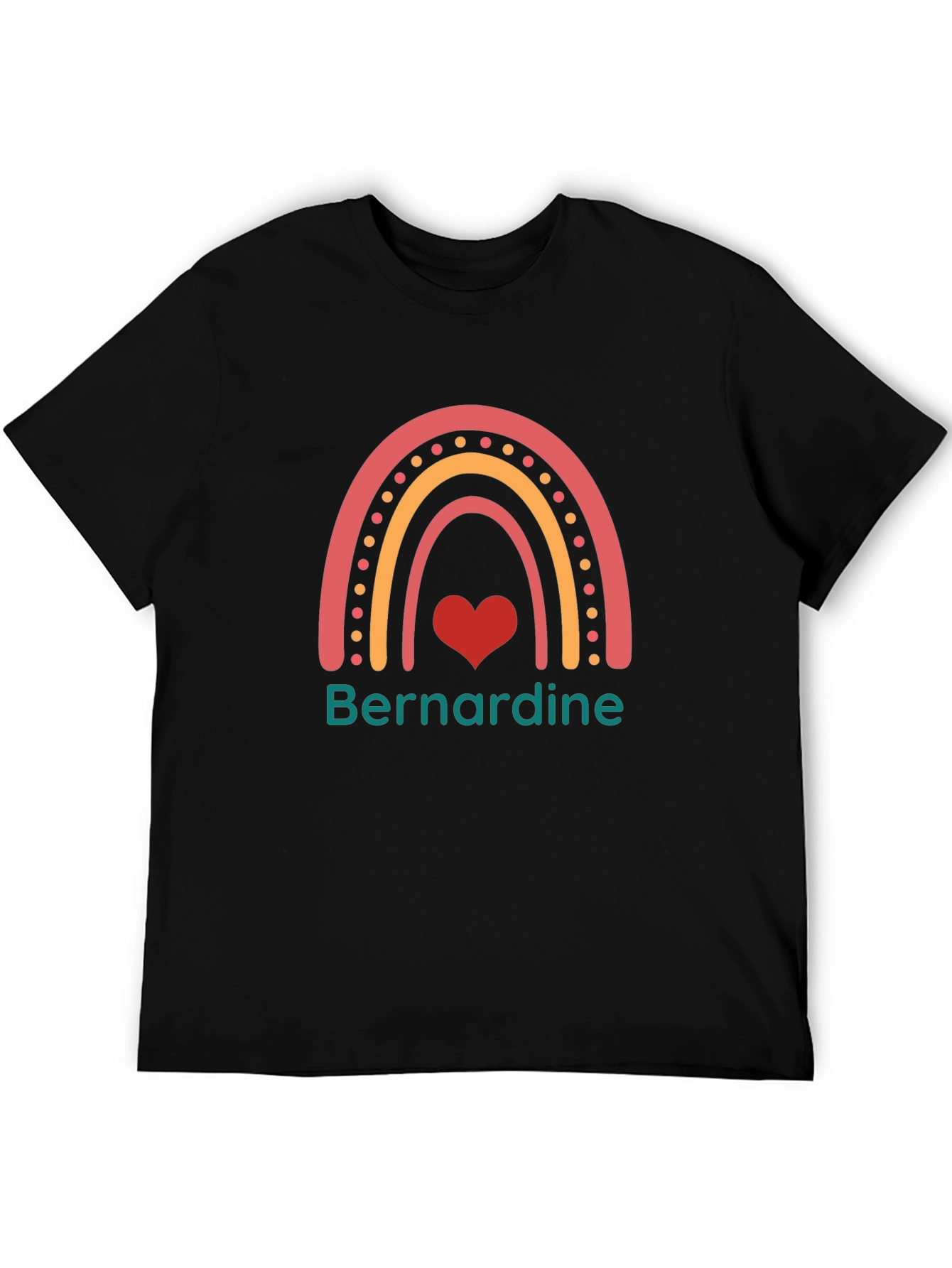 Bernardine Rainbow Heart T-Shirt