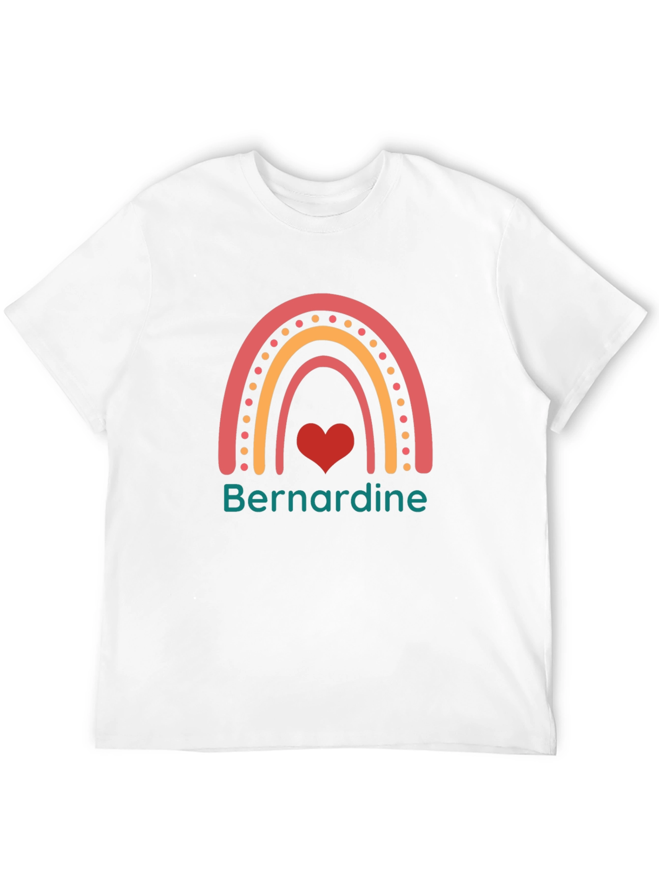 Bernardine Rainbow Heart T-Shirt