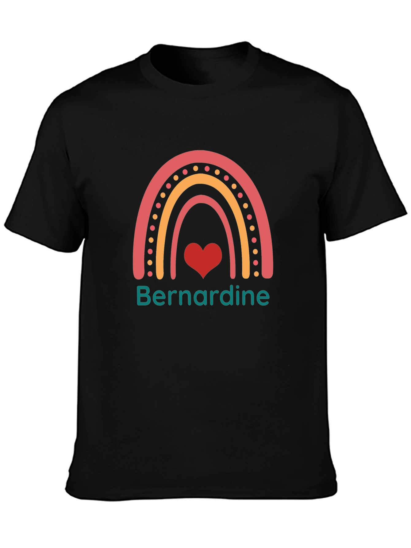 Bernardine Rainbow Heart T-Shirt
