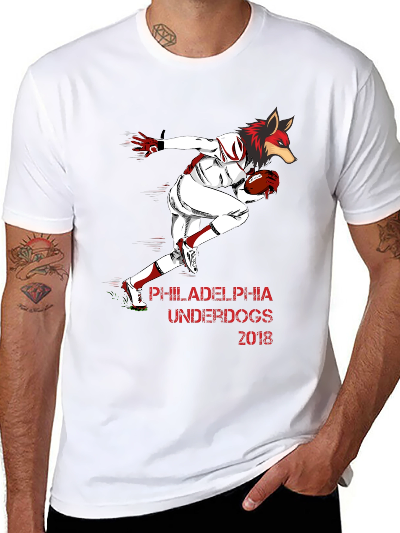 Philadelphia Underdogs Football T-Shirt
