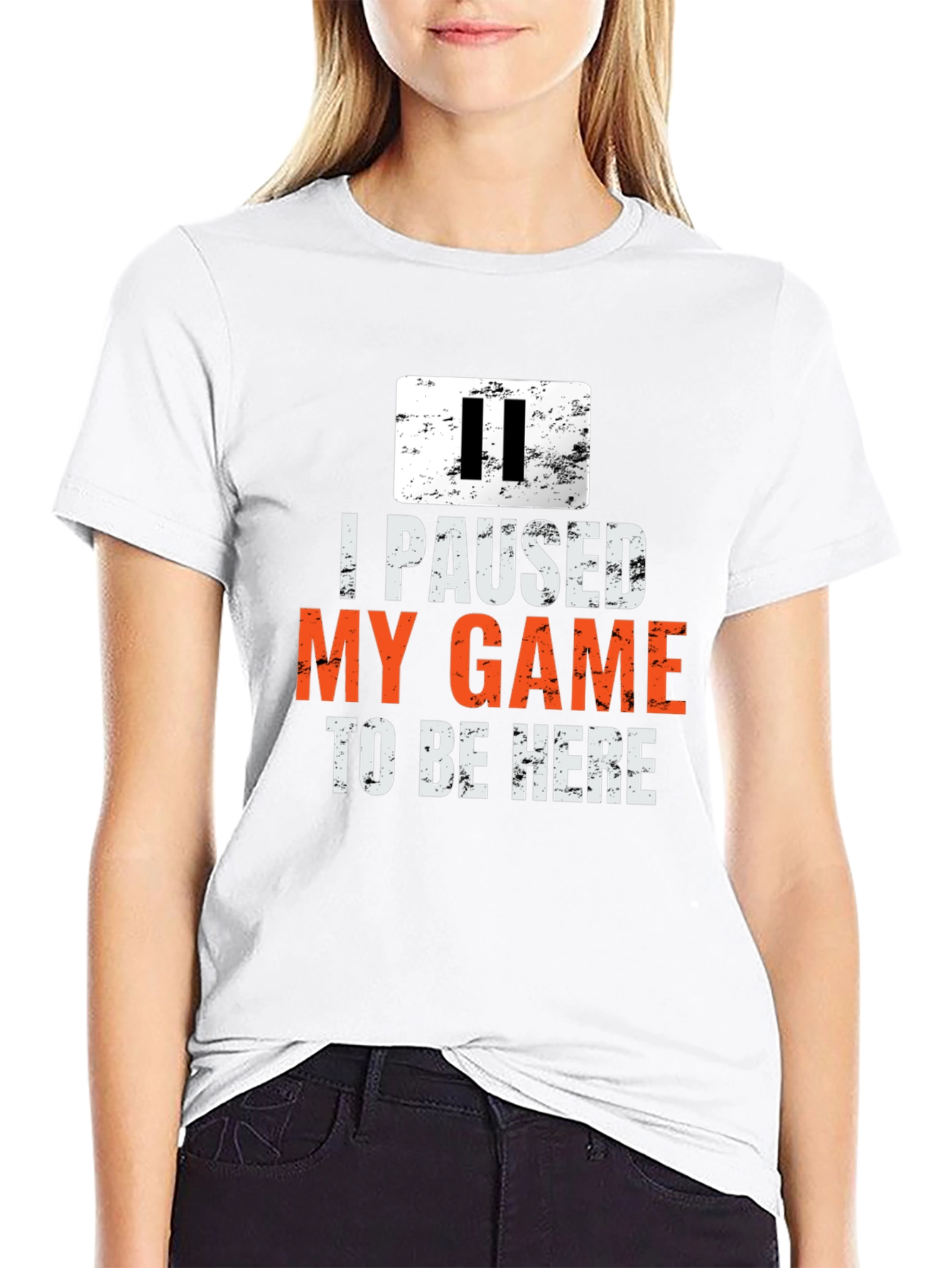 I Paused My Game to Be Here T-Shirt