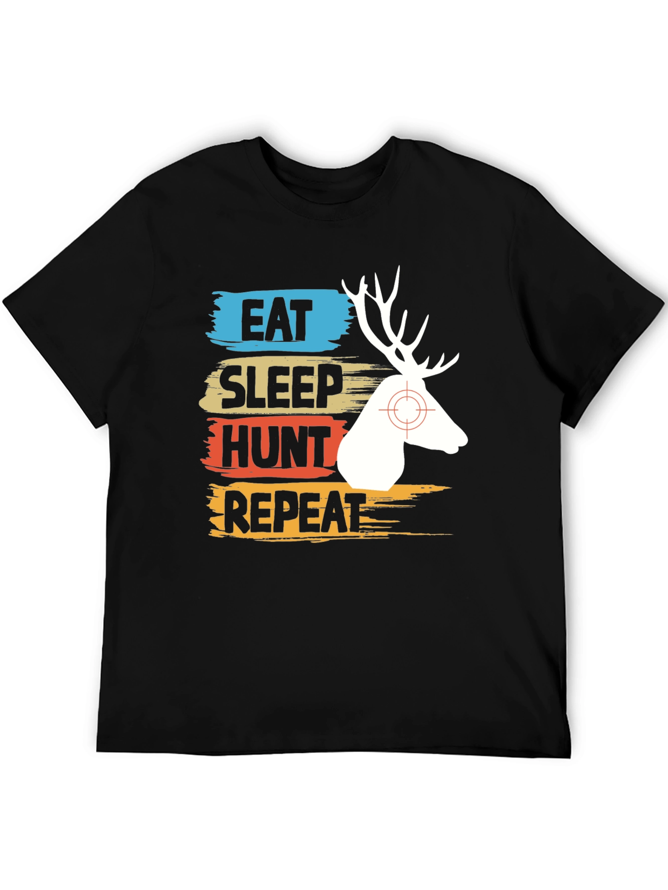 Eat Sleep Hunt Repeat Graphic Tee