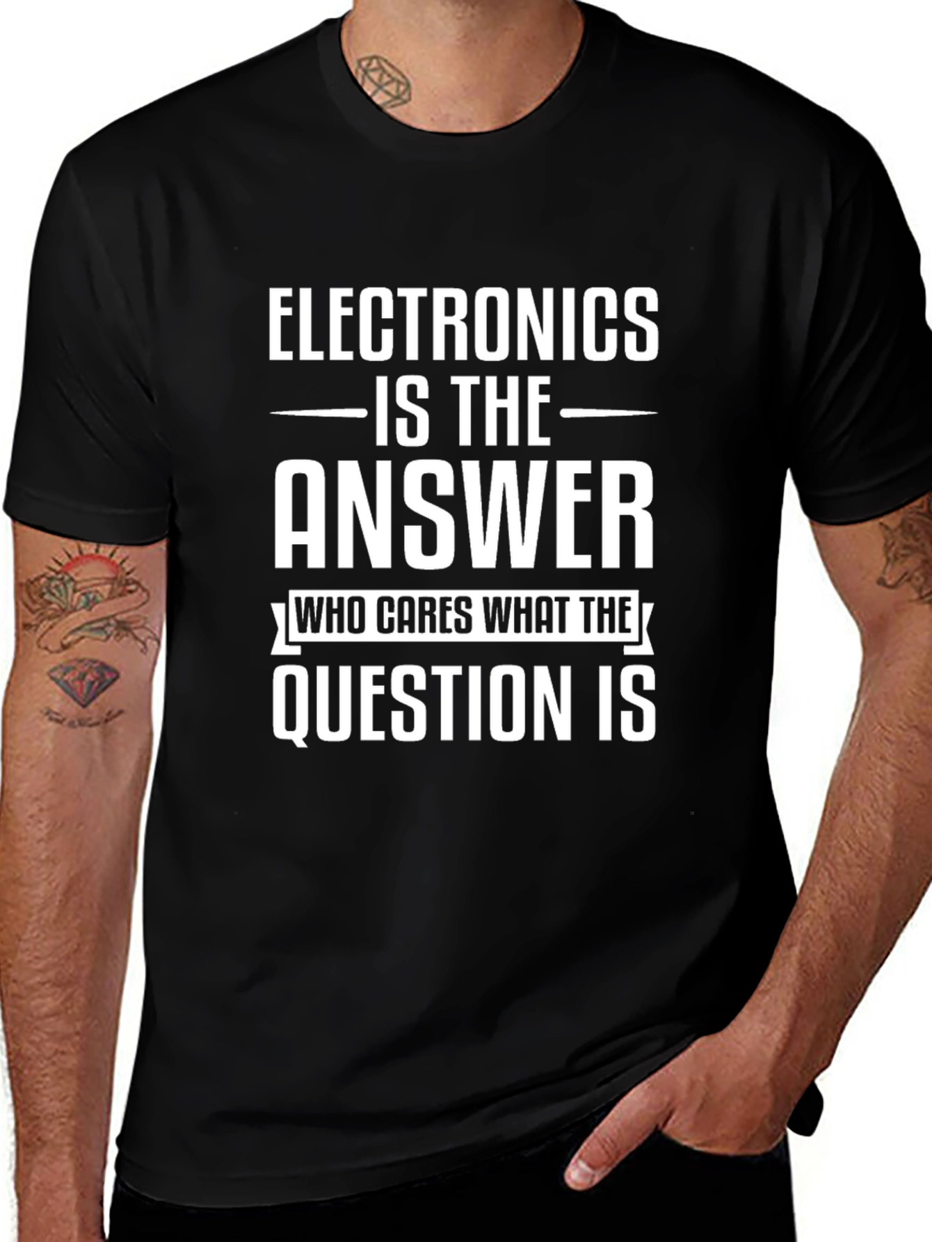 Electronics is the Answer T-Shirt