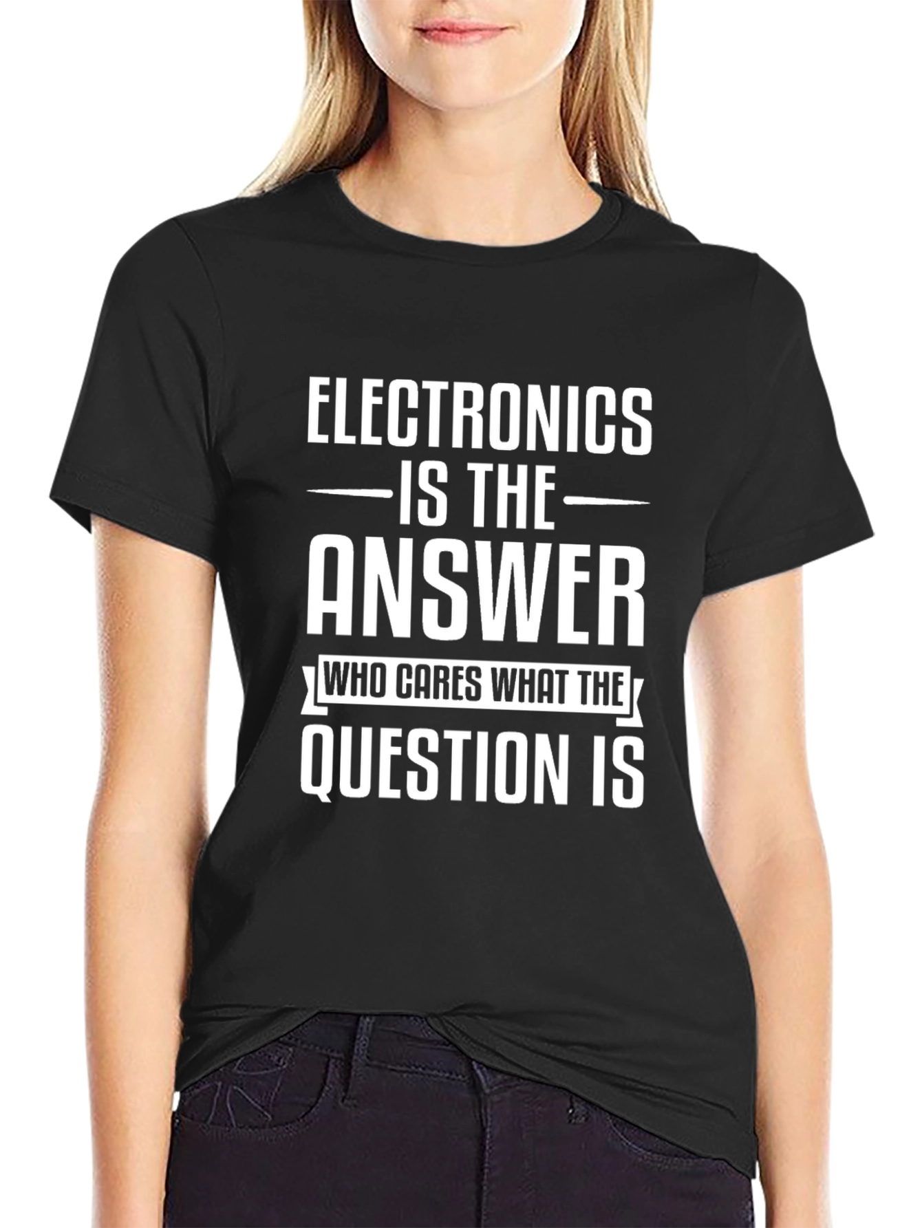 Electronics is the Answer T-Shirt