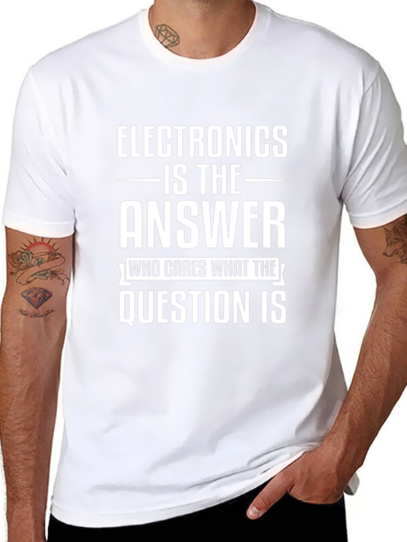 Electronics is the Answer T-Shirt