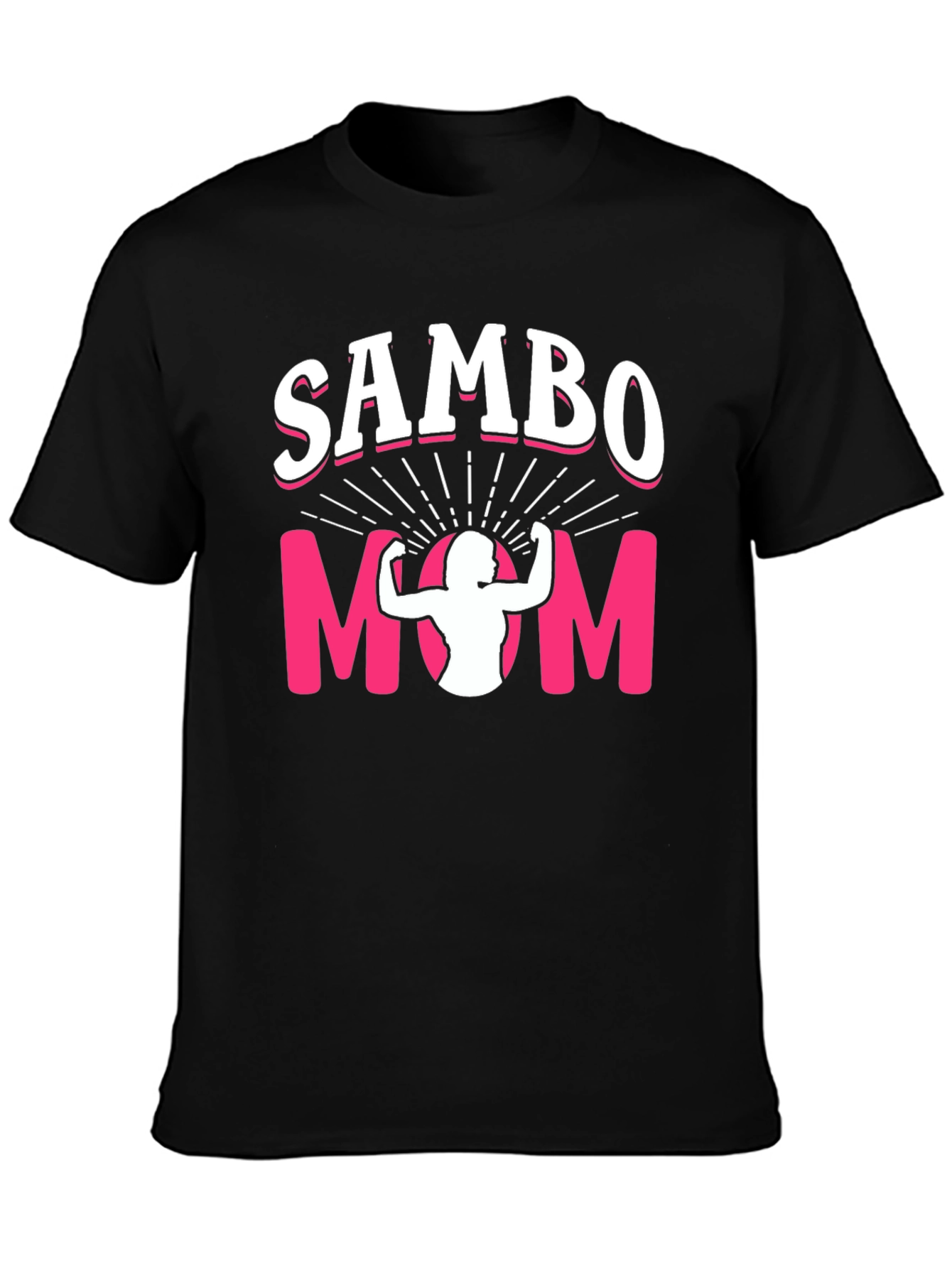 Sambo Mom Graphic Tee - Strong Mother T-Shirt